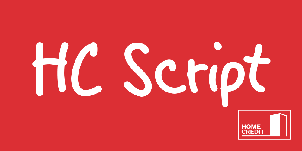 HC Script: Custom Typeface